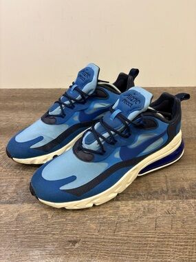 Nike Air Max 270 React Supernova “Pacific Blue” C13866-400 Men’s Size 11